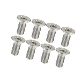 Hihaha 8pcs Brake Disc Rotor Screws Bolts Kit 93600-06014-0H for Honda Durable Material