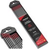 ARCCAPTAIN TIG Welding Tungsten Electrode 10-Pack 1/16"x 7"(Red - 2%