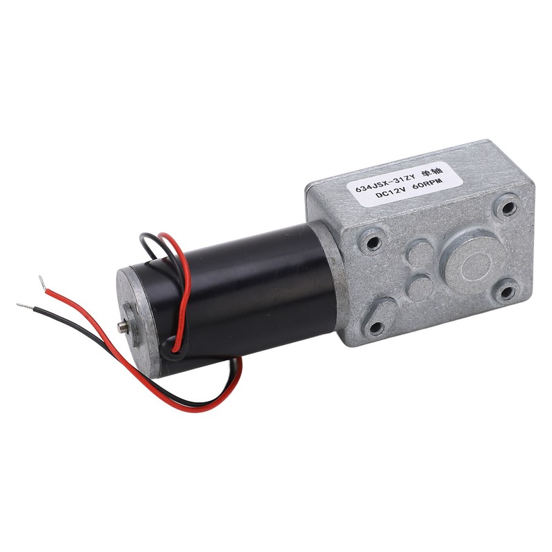 60RPM Single Shaft DC Geared Motor High Transmission Accuracy Speed