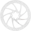 Magu 6 Hole Brake Disc Silver Diameter 180 mm