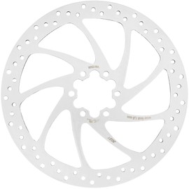 Magu 6 Hole Brake Disc Silver Diameter 180 mm