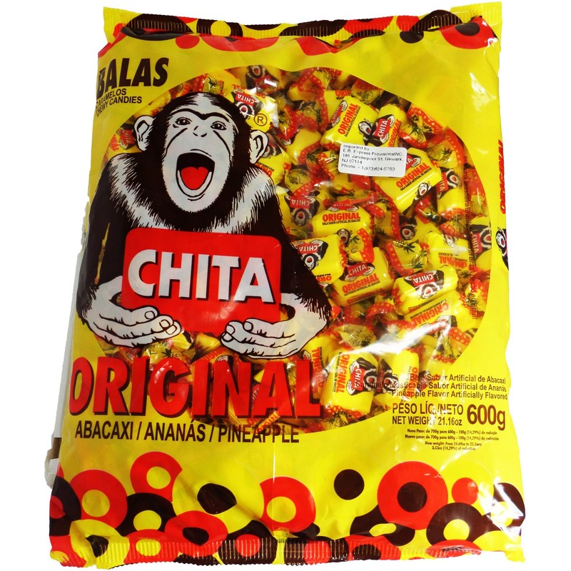 Balas Chita - Original - Pinneaple - Abacaxi
