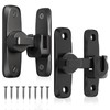 PASDUCHAS 2 PCS Thickened 90/180 Degree Sliding Barn Door Lock,