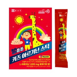 Jongkundang 종근당 젤튼튼 키즈 아르기닌 스틱 20g x 30포 1개 / 써클 Jonggeundang Gel-Tontun Kids Arginine Stick 20g x 30 Packs 1 Unit / Circle