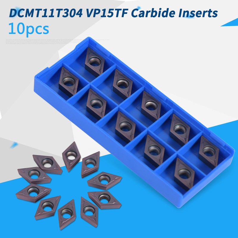10Pcs/set CNC Carbide Tips Inserts Blade Cutter Lathe Turning Tool