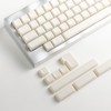 ULTRAEQUIP White Jade Keycaps, 160 Keys Double Shot PBT Keycaps