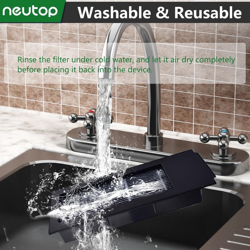 Neutop HEPA Filter Replacement Compatible with Ecovacs Deebot X2 Omni