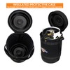 Flame King FK-GH-5LB Gas Hauler for 5LB Propane Tank-Insulated Protective