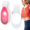 jojofuny 2pcs Nurse Clip on Running Lights for Runners -