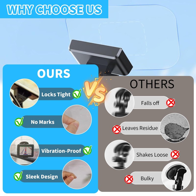 12 Pcs Electrostatic Windshield Dashcam Stickers, Prevent Scratching & Falling,