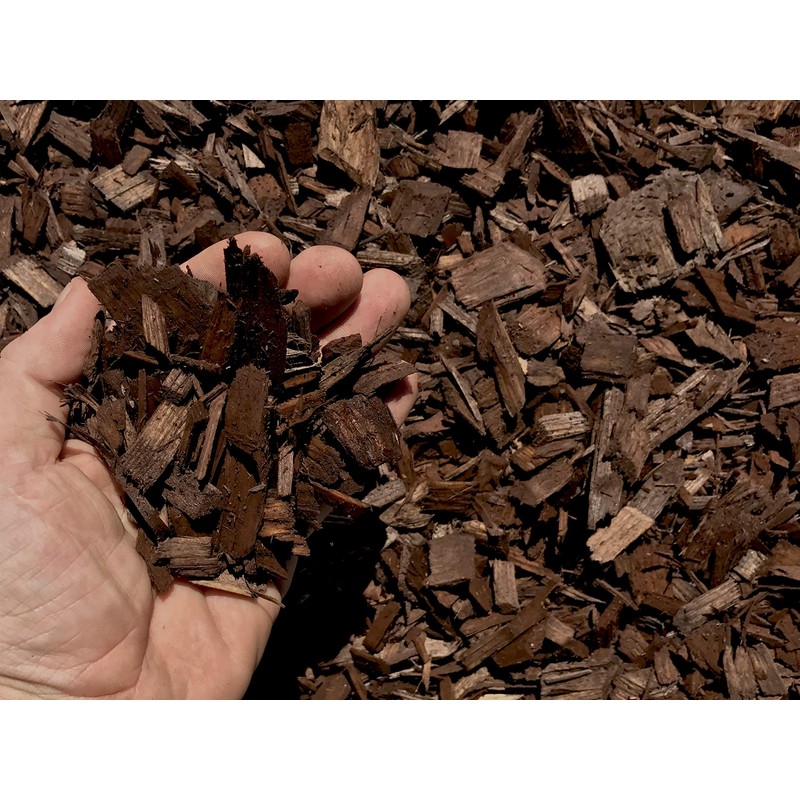 Moose Mulch, Premium Colored Mulch, Moose Brown
