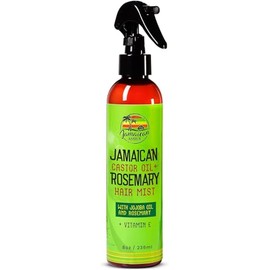 JAMAICAN Ambre Jamaican Amber, Leave In Cabelo Mist - 8 Fl Oz/236 Ml - Spray Para El Cabello Fortalecedor, Desenreda Nudos, Refresca El Cuero Cabelludo, Hidratación Instantánea, Fuerza Capilar - Cabel