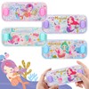 SevenQ Handheld Water Games, 4 Packs Mermaid Theme Water Toss