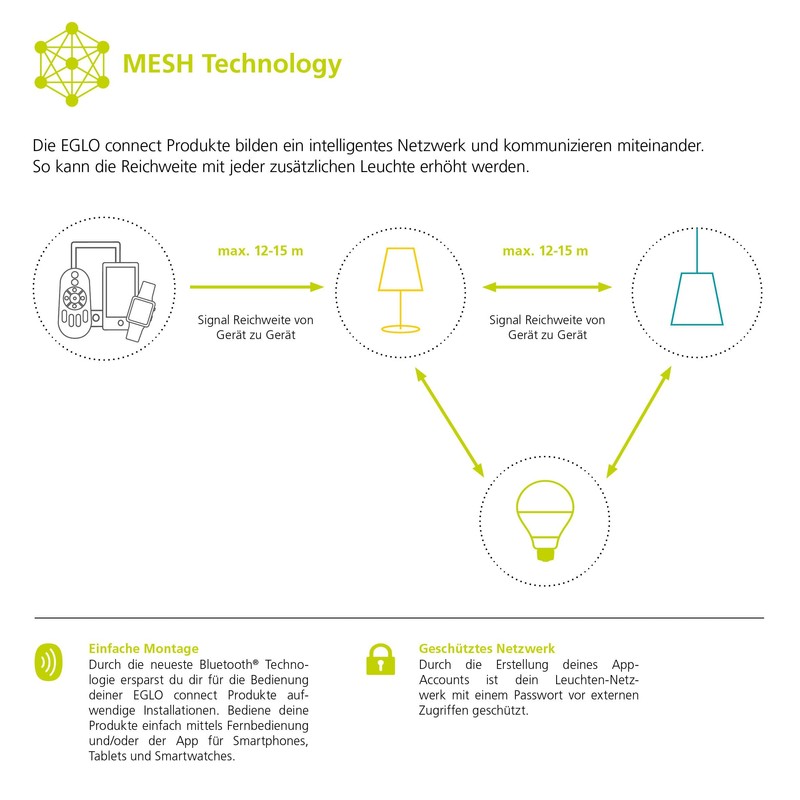 Eglo Bulb E27, 9 W, White, 16.0 x 85 x