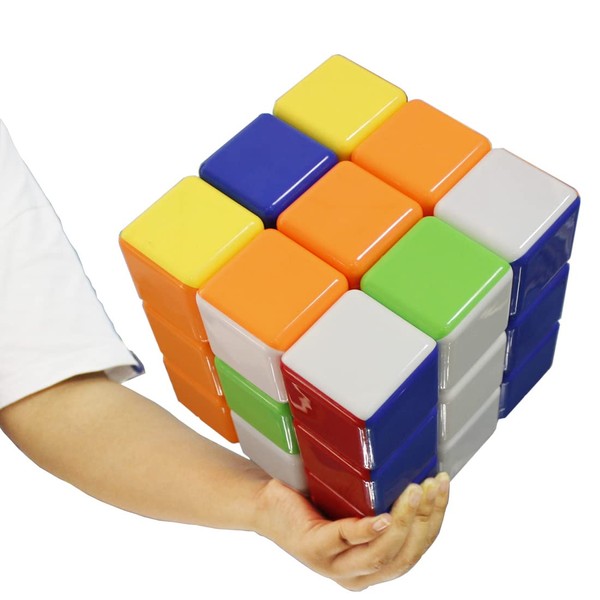 GoodPlay Heshu Super Big Size 18CM 3x3x3 Colorful Stickerless Speed Puzzle Magic Cube