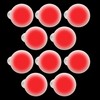 Cyalume ChemLight Military Grade LightShape Circle Marker, Red, 4 Hour