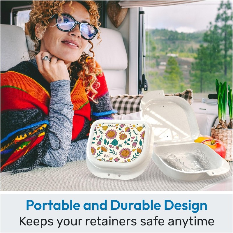 Retainer Cases Cute, Retainer Holder Case, 1 Pack, Aligner Case