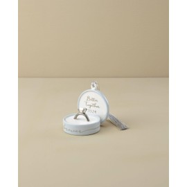 Lenox 895775 2024 Together Forever Ring Box Ornament, Christmas