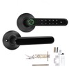 Fingerprint Lock Keyless Entry Smart Handle Password Electronic for Tuya