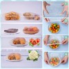 Tivcck 300PCS Fresh Keeping Bags,Elastic Food Storage Covers,Universal Kitchen Wrap