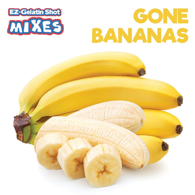 Gone Bananas Jello Shot Mix 6.78 oz - Premium Gluten-Free