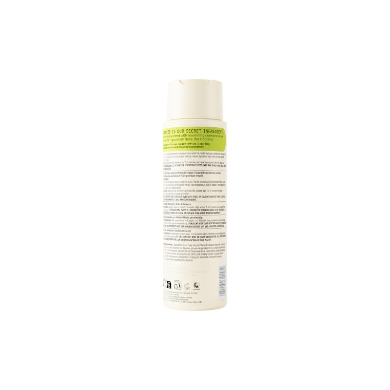 HASK, Hydrate + Coconut Oil, Acondicionador, Hidratación Profunda, Repara Cabello