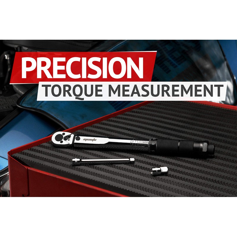 EPAuto 1/4-Inch Drive Click Torque Wrench (20-200 in.-lb. / 2.26