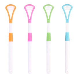 4 Stück Zungenreiniger, Silikonmaterial BPA-Freier Zungenbürste, Bürsten Für Die Mundpflege, Tongue Scraper Für Verbessert Die Mundhygiene, Reduziert Mundgeruch Und Frischen Atem