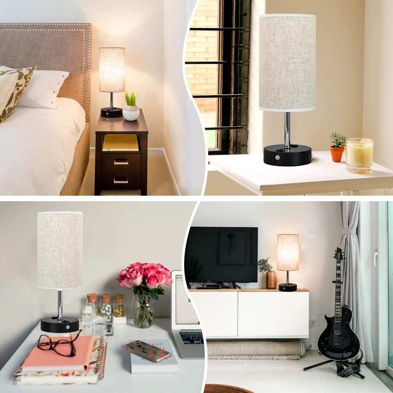 lifeholder Table Lamp with Motion Sensor and Constant on Mode,