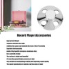 LP‑107S LP Vinyl Turntable Metal Disc Stabilizer Record Weight Clamp