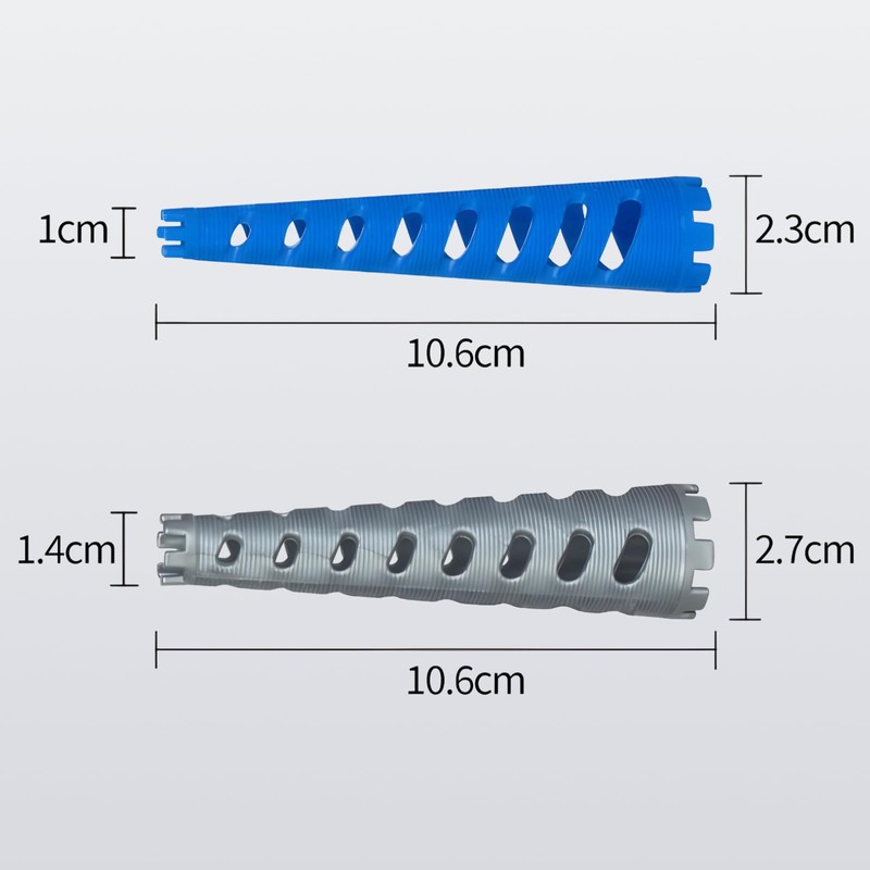 MARUHADO Cone Rod, Thick, Long, Spiral Perm Curler, Self-Perming, Men's,