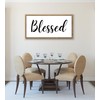Blessed Wall Decor - Framed Farmhouse Blessed Sign - 20x40