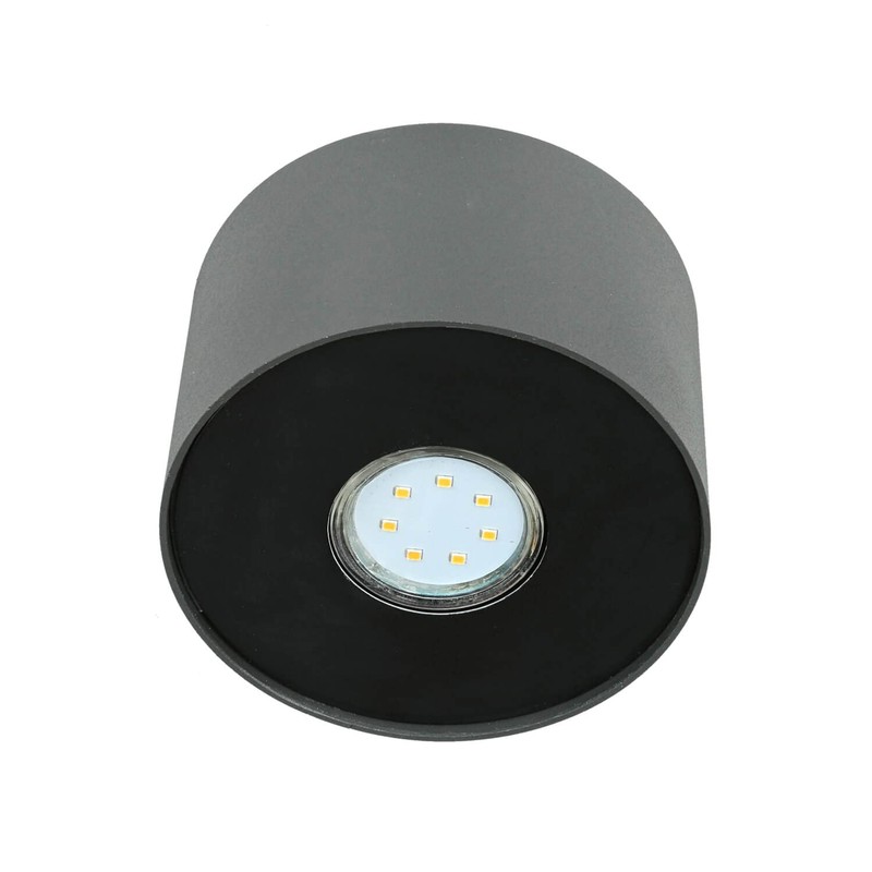 Modern Lighting Ceiling Light Diameter 13 cm Round Grey Silver