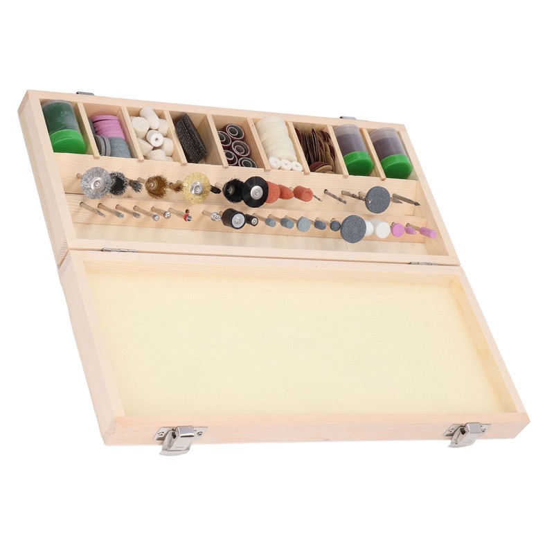 228Pcs Rotary Tool Accessory Kit Small Size High Efficiency Sanding