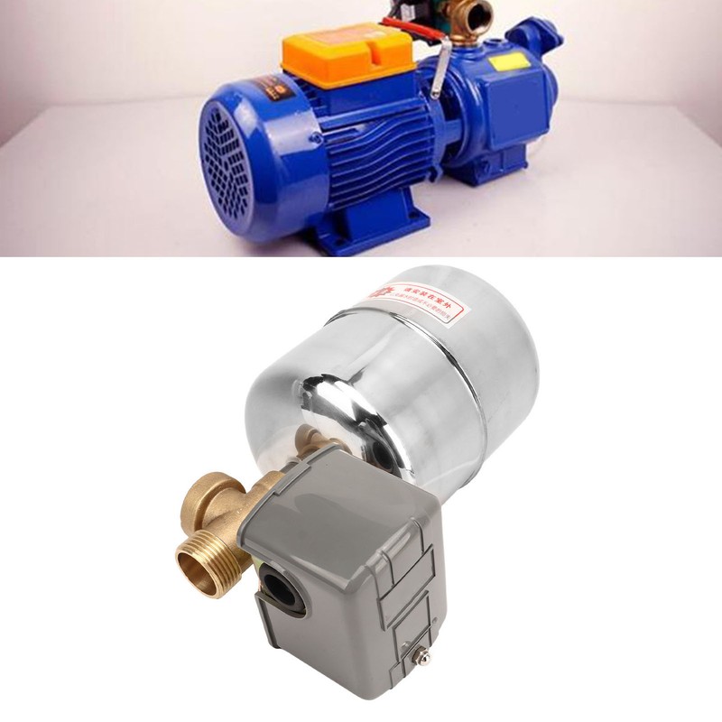 Water Pump Pressure Switch Stainless Steel Pressure Tank Copper 4