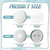 Liliaafar 60 Sets 58mm Button Supplies and 60 Sets Fridge