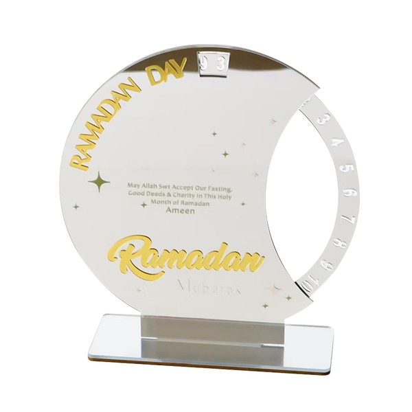 Ramadan Advent Calendar - Acrylic Eid Mubarak DIY Countdown Calendars