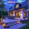 JMEXSUSS 2 * 200 LED Solar Rope Lights, 66ft IP