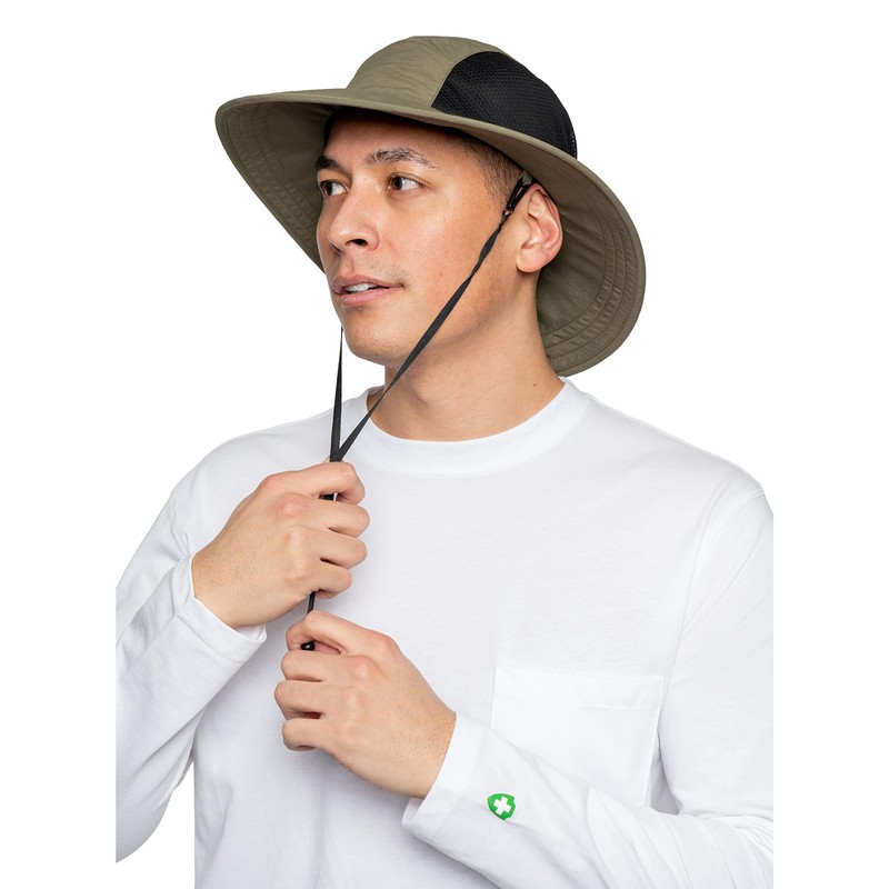Insect Shield Packable Hat, Olive, Large/X-Large