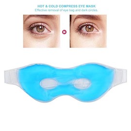 Mascarilla De Hielo Calmante, Compresa De Hielo Para Los Ojos, Reutiliza Máscaras De Hielo, Parches Para Ojos Para Espejos Bolsas De Hielo Para Dormir