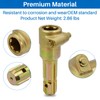 WOFUNPART New Upgraded PTO Extender Female 1-3/8" & 6 Spline,