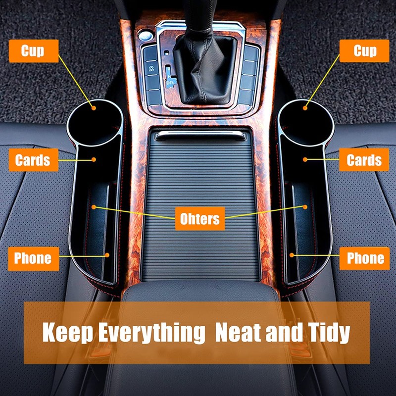 Car Seat Gap Filler Organizer Between Front seat car Organizer