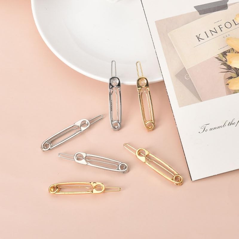 Gothic Hair Clips for Girls Hairpin Y2K Hip Hop Safety