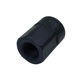 Heavy-Duty Tie Rod End Remover Tool, 7/8"-14 Thread | 42CrMo Alloy Steel Construction with Oversized Mushroom Head | Fits Class 3–8 Trucks (Kenworth, Peterbilt, Mack), Black Oxide Finish