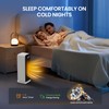 Space Heater for Bedroom, Smart Electric Heater with WiFi and