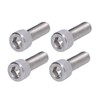 Kodrily Machine Screws, 4pcs M10x1.5 Bolt Allen Head Bolt M10x1.25mm