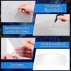 Kingdder 5 Pcs Sandblasting Hood Replacement Outer Lens Air Feed
