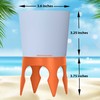 Bahoki Essentials Beach Drink Cup Holder - Sand Coaster for