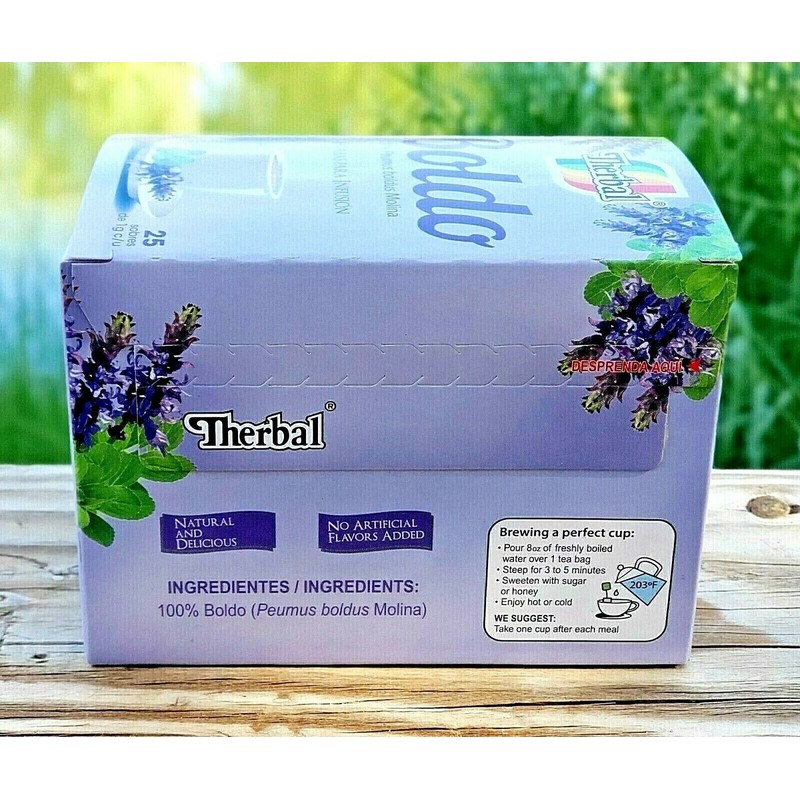 Therbal Te de Boldo ✅ Tea Boldo Infusion Herbs 25