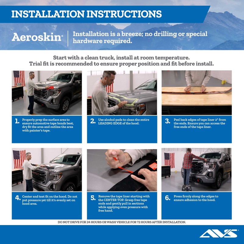 Auto Ventshade [AVS] Aeroskin Hood Protector | Fits 2018-2025 Mazda